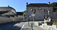 Sainte-Marie-de-Campan, vesnice na úpatí stoupání na Tourmalet